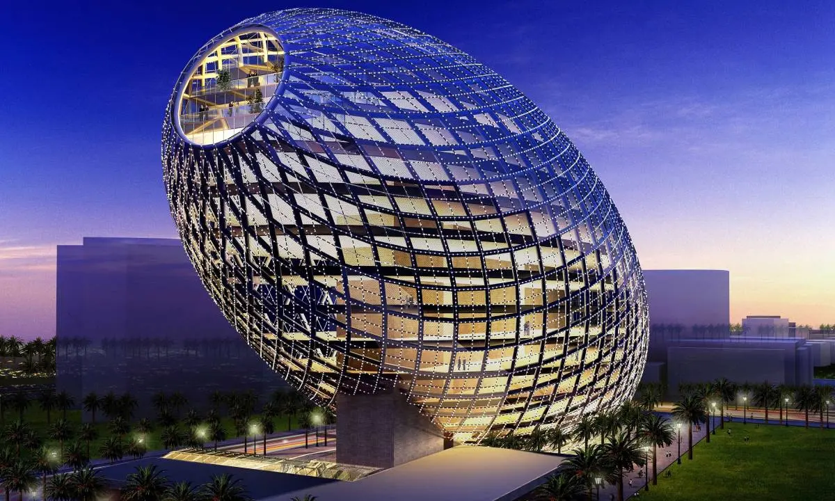 Cybertecture Egg, Mumbai